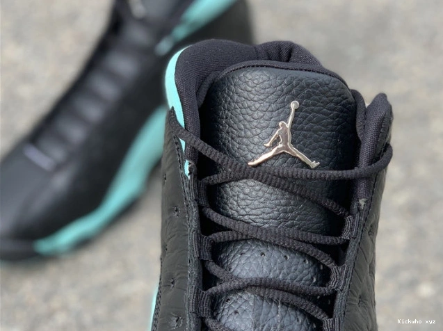 Jordan 13 Retro 414571-030 Black Air Island Green 0715